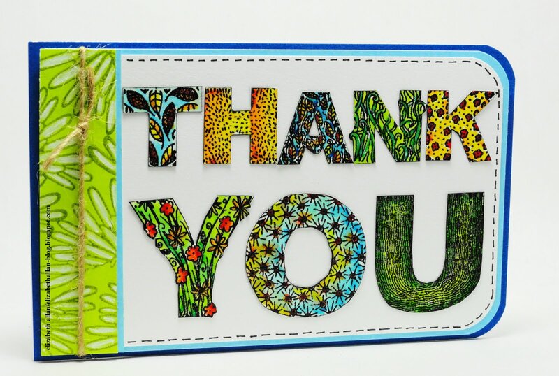 Handmade Thank You Card