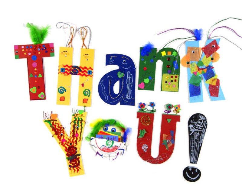 Handmade Thank You Letters
