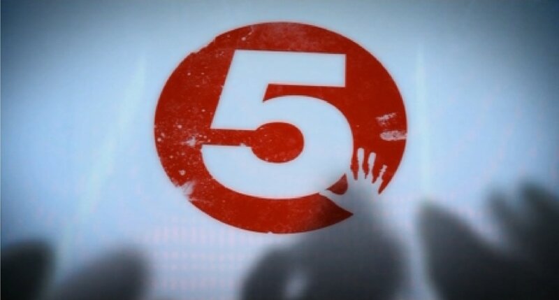 Handprint on Number Five