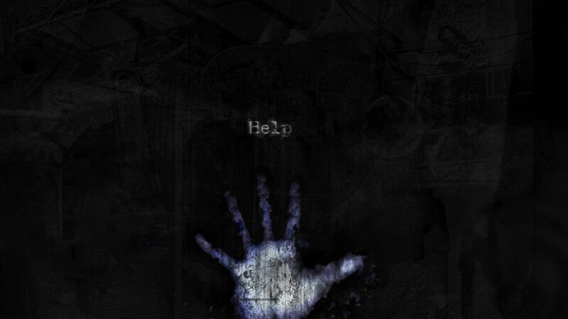 Handprint on Wall