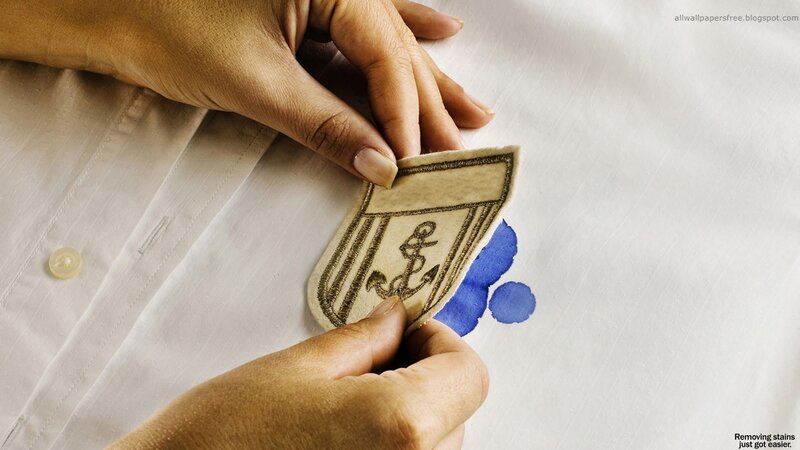 Hands Attaching Patch