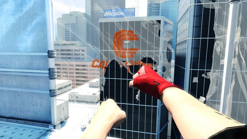 Hands Breaking Glass