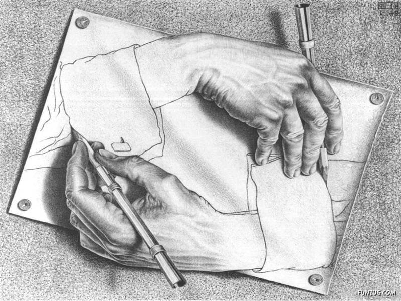 Hands Drawing Hands