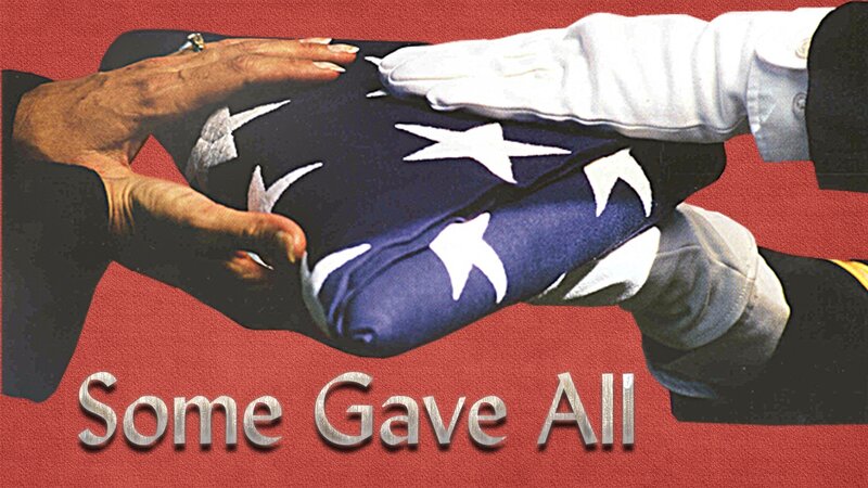 Hands Folding Flag