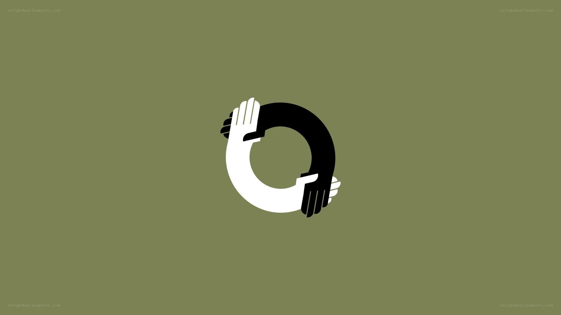 hands forming a circle