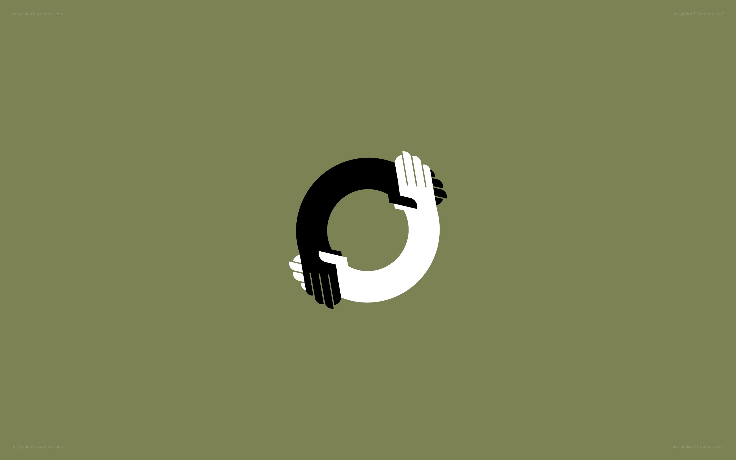 hands forming a circle