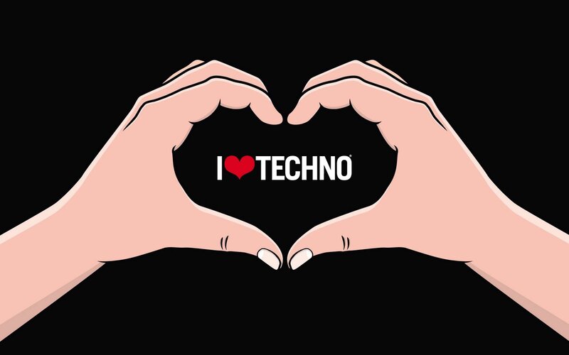 Hands Forming Heart Shape — Black, Affectionate