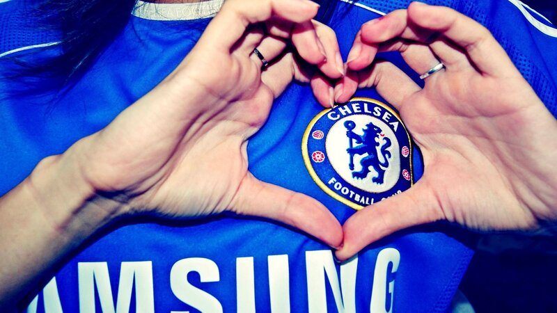 Hands Forming Heart Shape — Blue, Affectionate