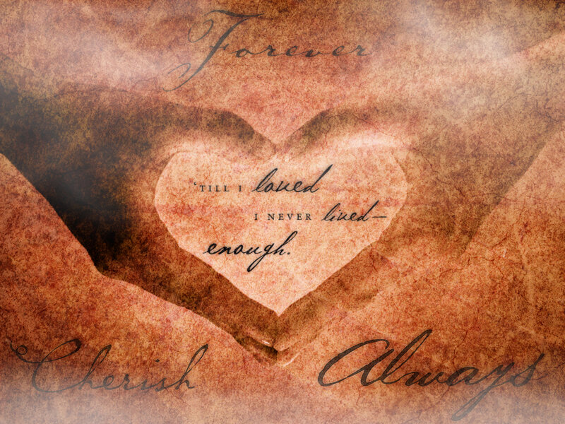 Hands Forming Heart Shape — Brown, Sentimental