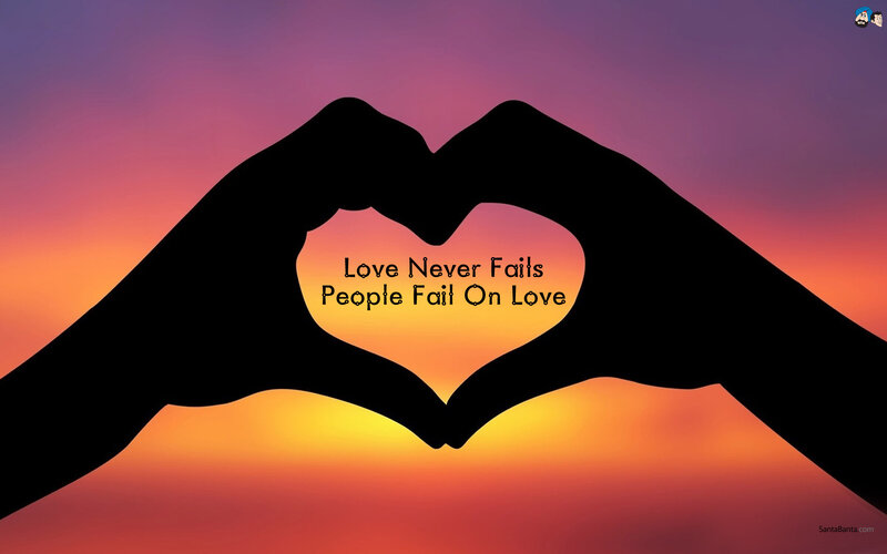 Hands Forming Heart Shape — Orange, Romantic