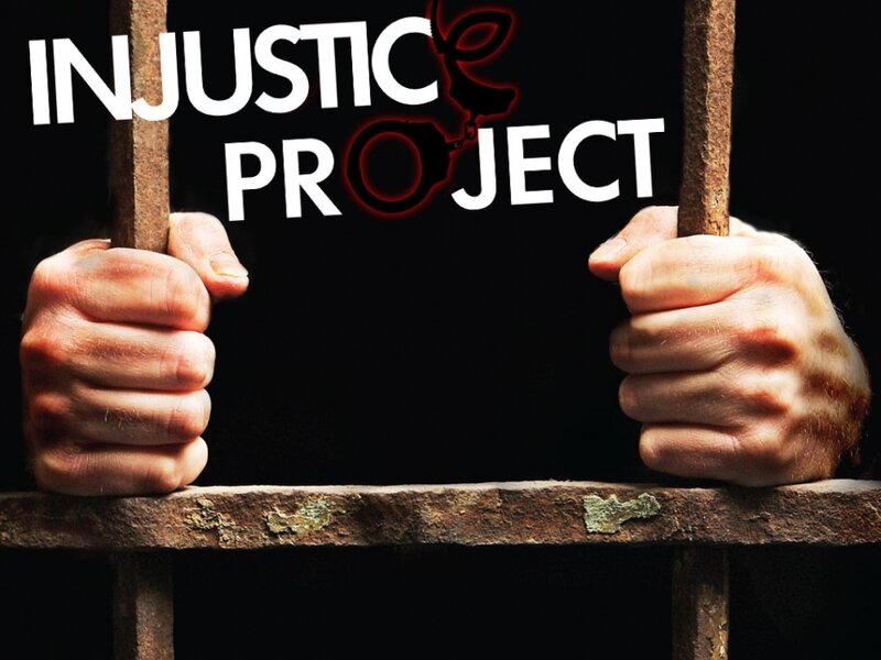 Hands Gripping Prison Bars — Black
