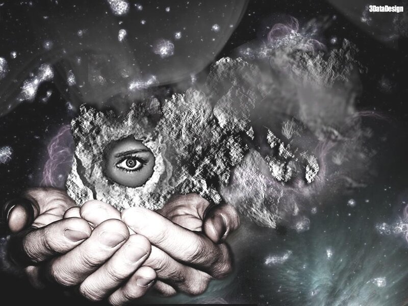 Hands Holding a Rock