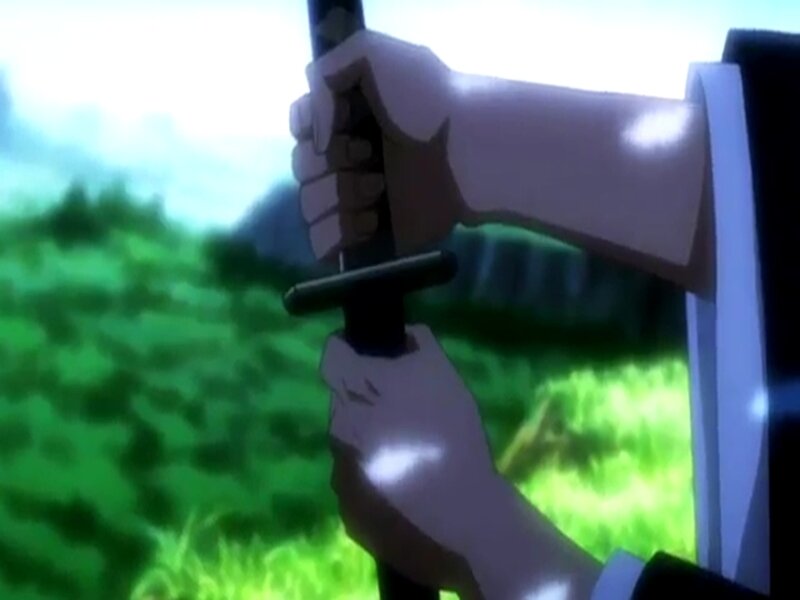 Hands Holding a Sword