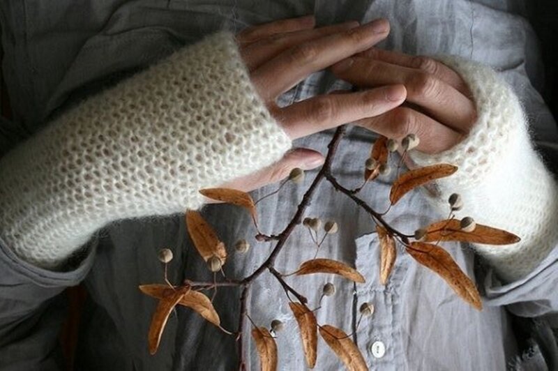 Hands Holding Branch