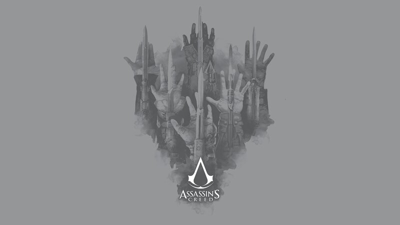 Hands Holding Daggers — Gray
