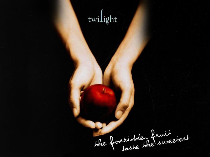Hands Holding Red Apple — Black, Dramatic