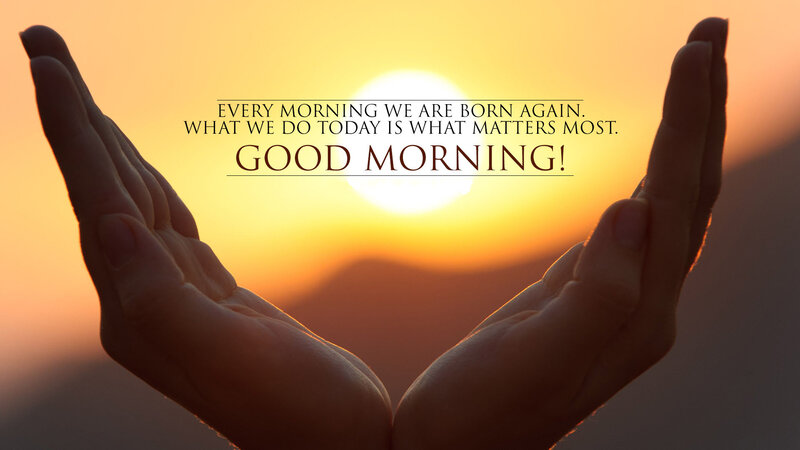 Hands Holding Sunrise