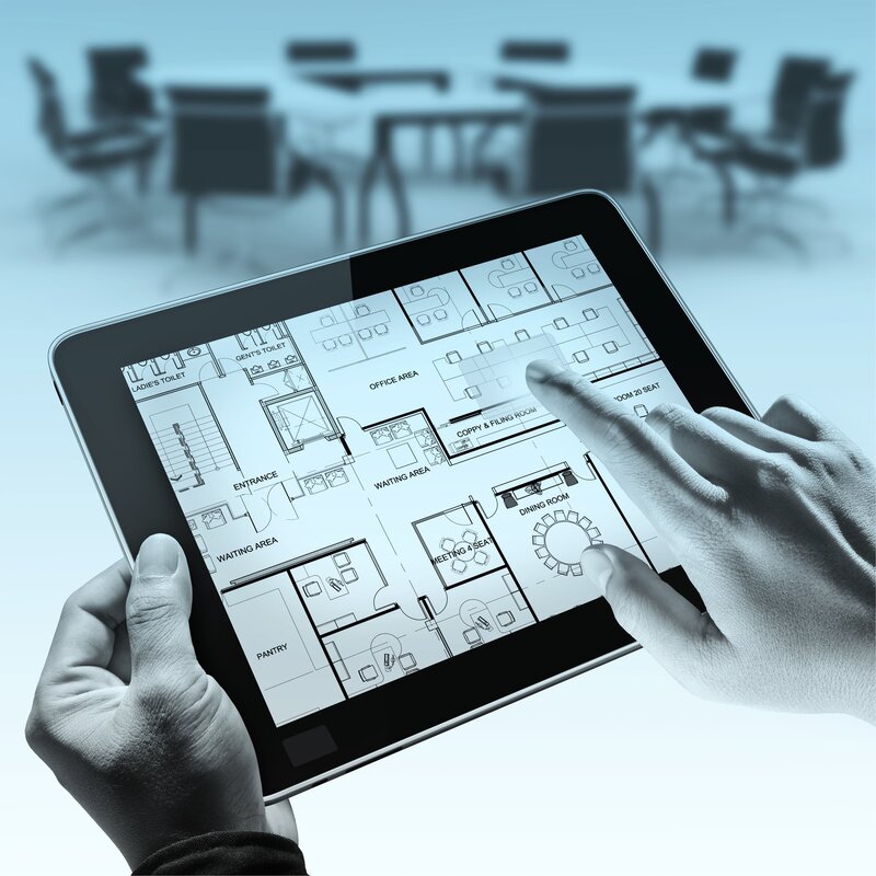 Hands Holding Tablet