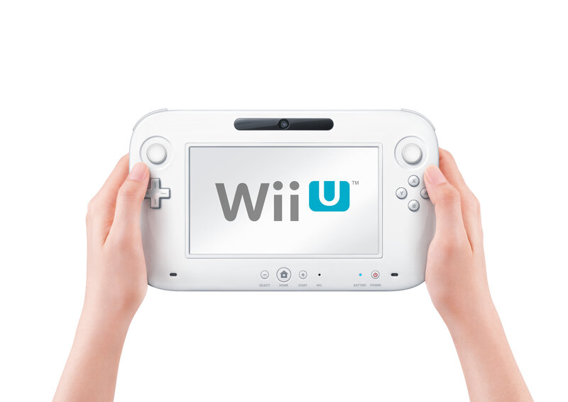 Hands Holding Wii U
