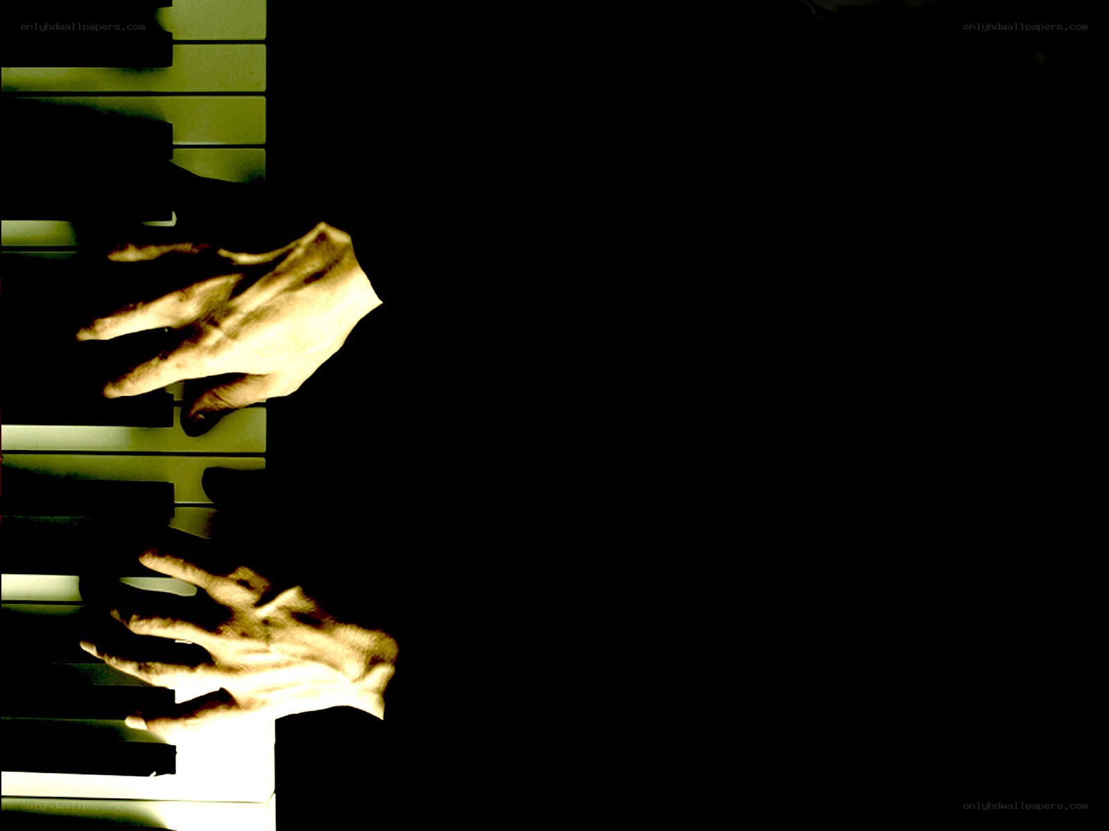 hands on piano keys