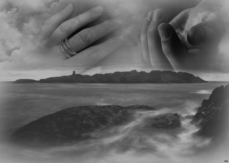 Hands on Rocky Coast