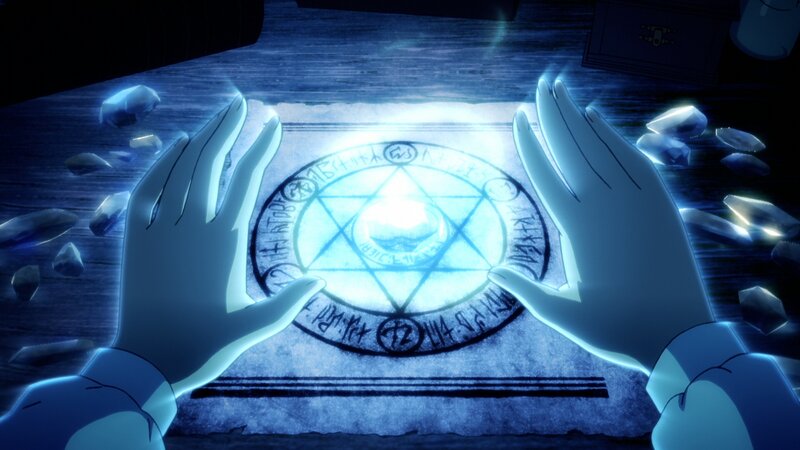 Hands over Magic Circle