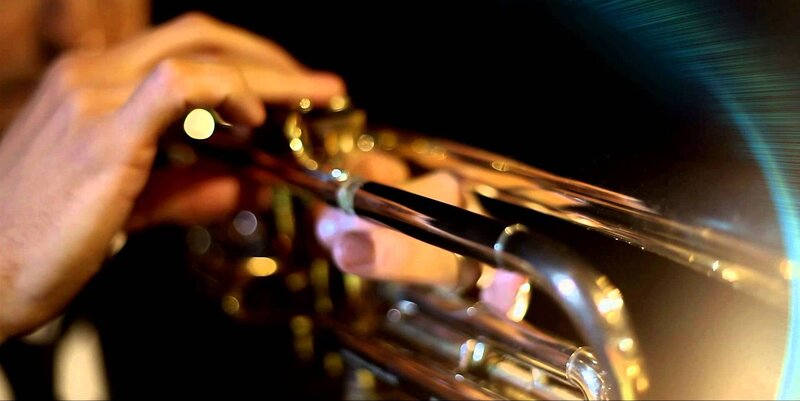 Hands Playing Trumpet