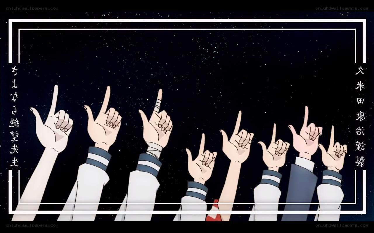 hands pointing to stars