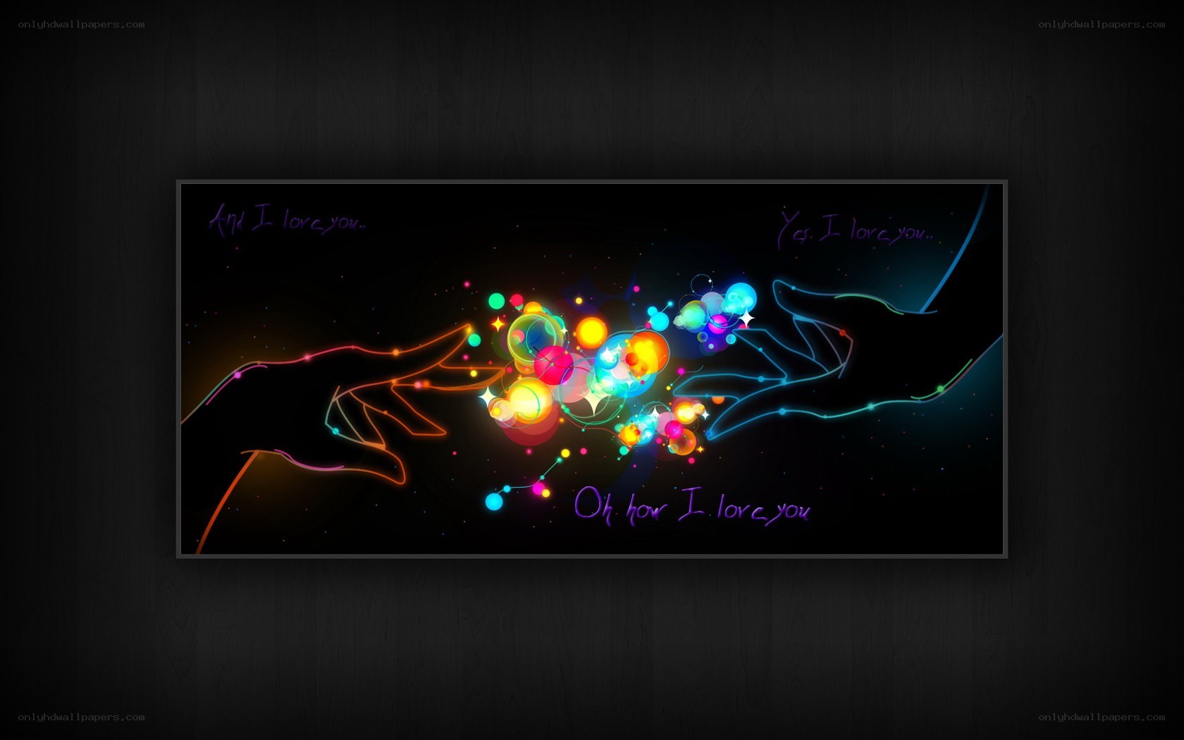 hands reaching for love