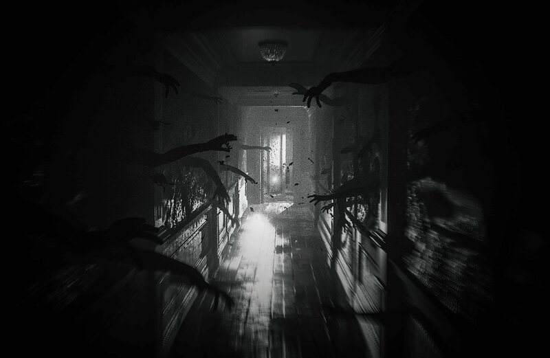 Hands Reaching from Walls