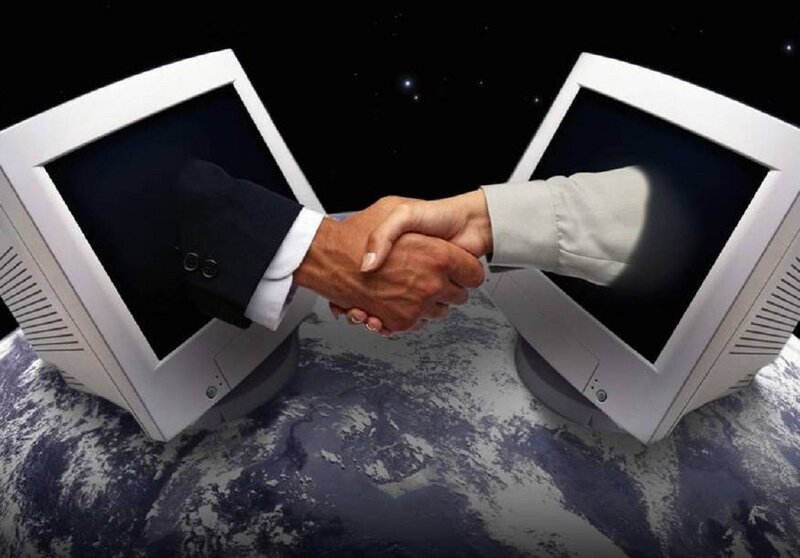 Hands Shaking from Monitors