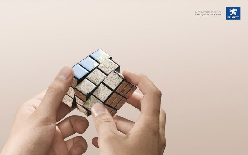 Hands solving a Rubik's cube