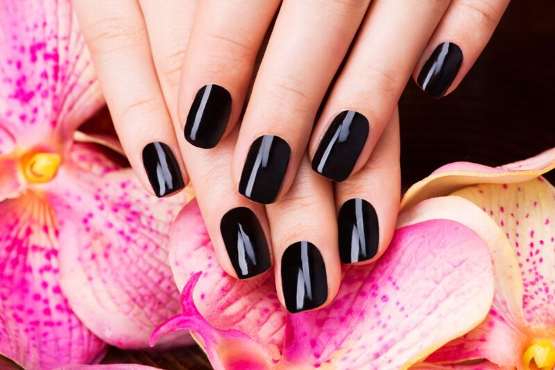 Hands with Black Nails
