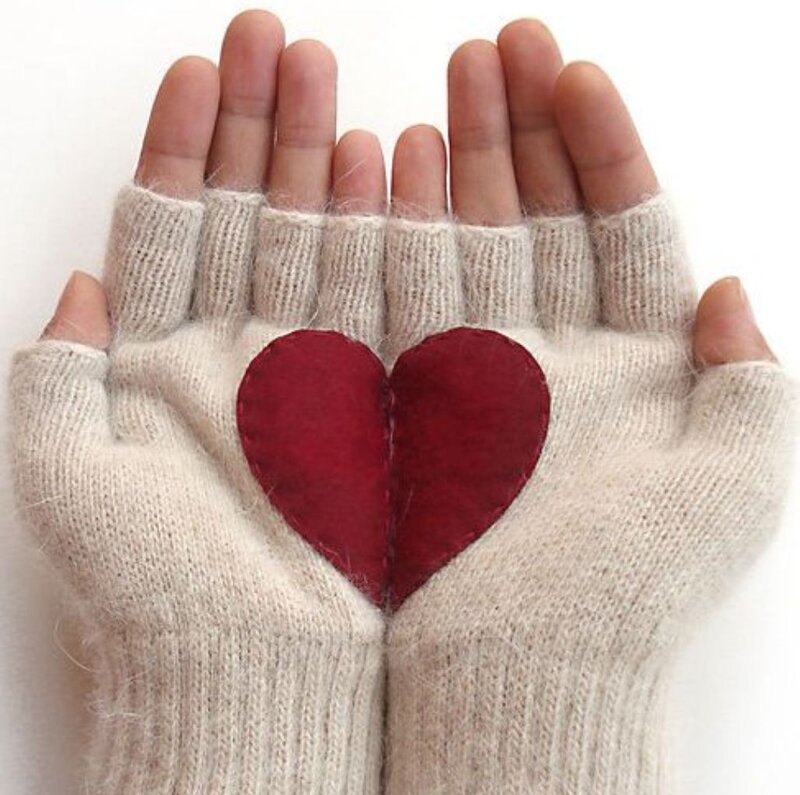 Hands with Heart Patch