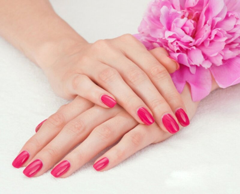 Hands with Pink Nails — Calm