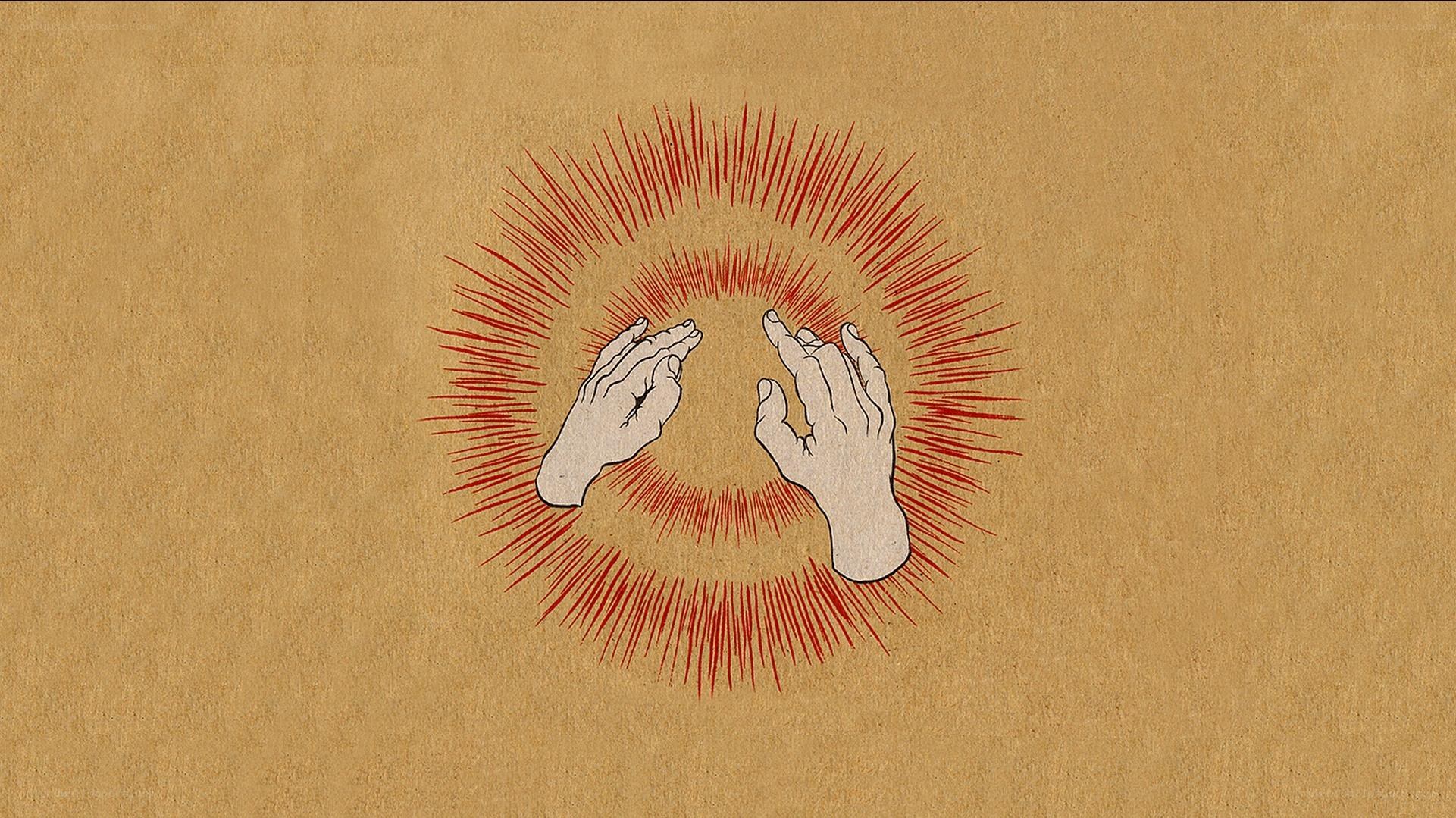 hands with radiant energy