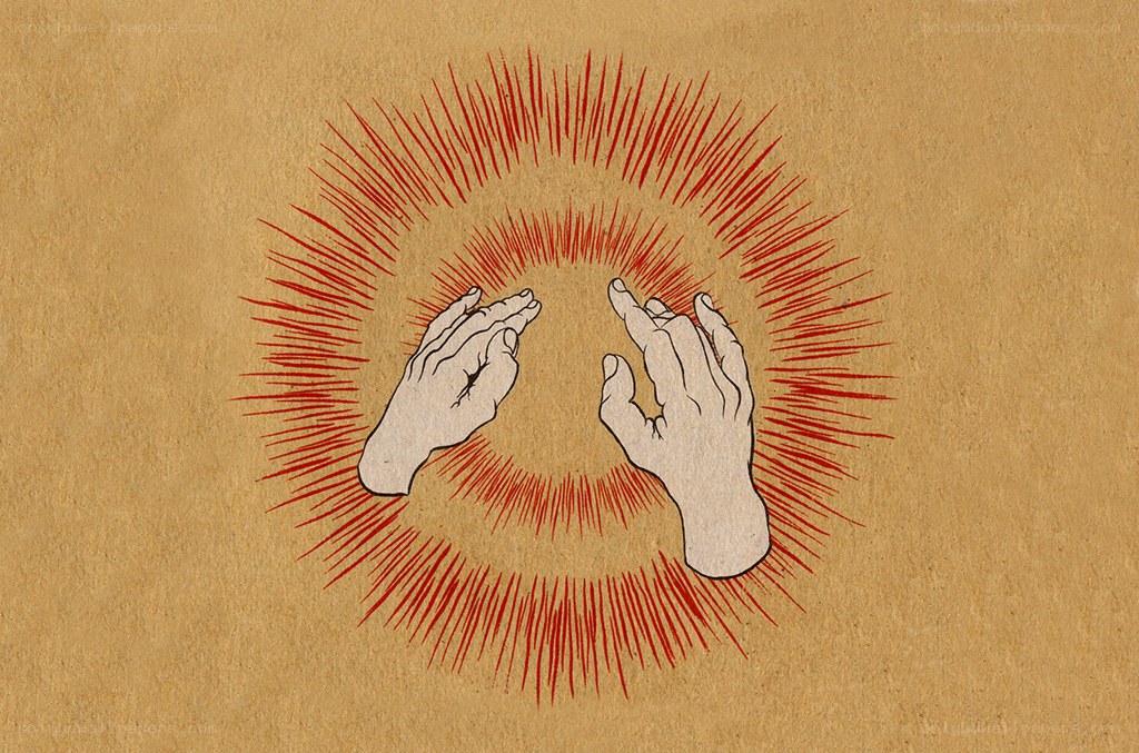 hands with red energy