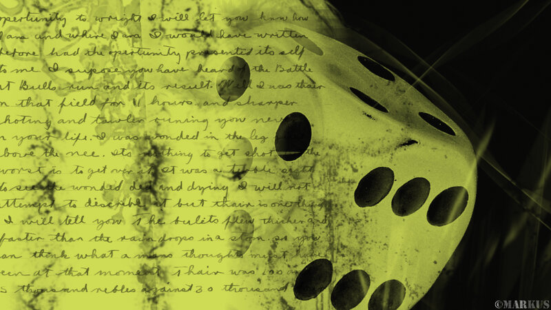 Handwritten Letter with Die