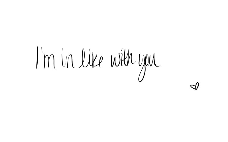 handwritten love message
