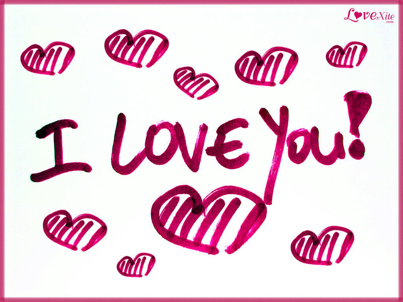 Handwritten Love Message — Pink