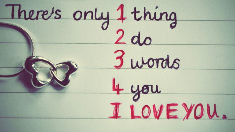 Handwritten Love Note — White, Sentimental