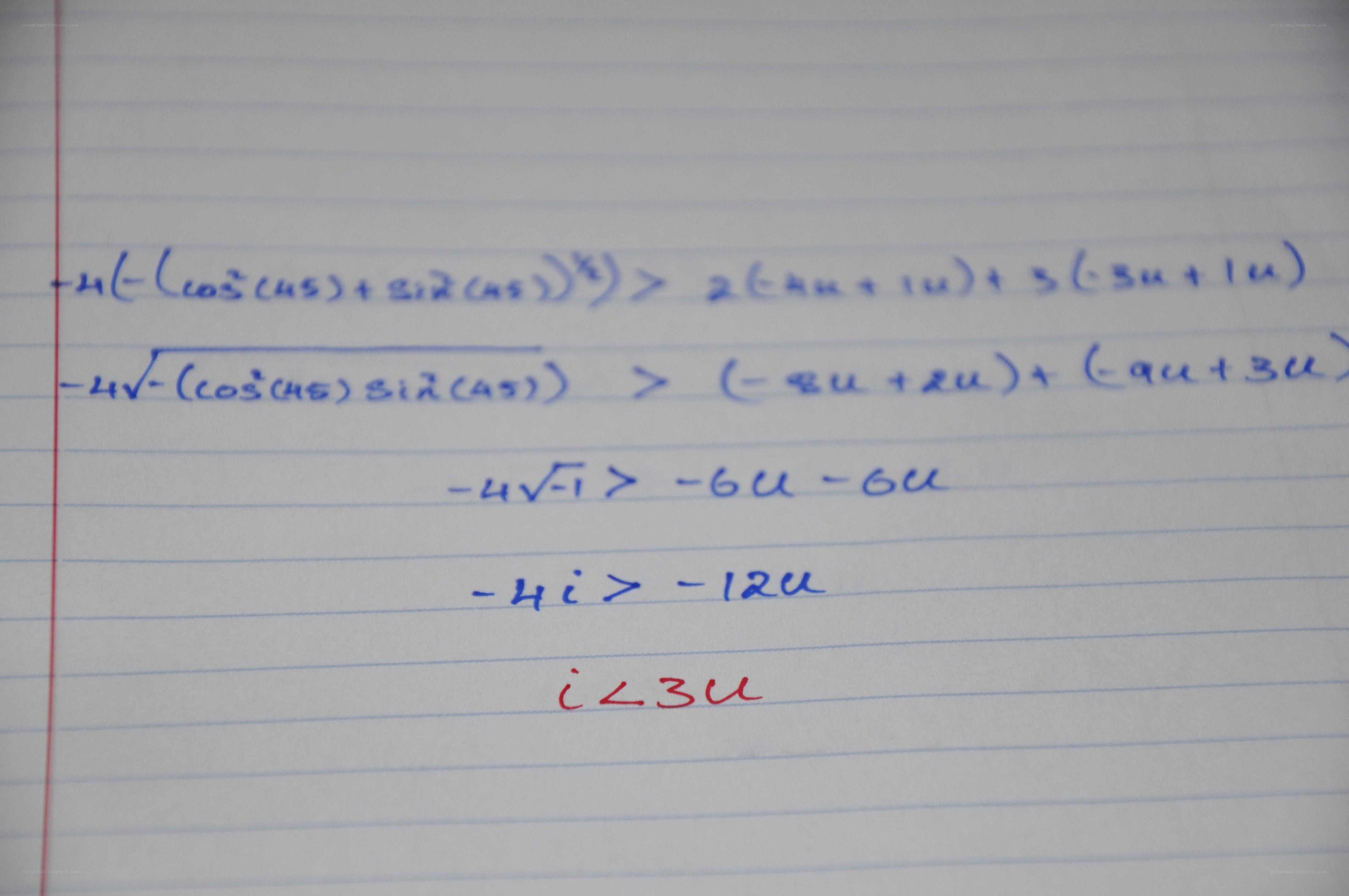 handwritten math equations