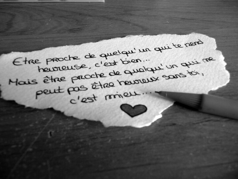 Handwritten Note on Paper — Black, Sentimental