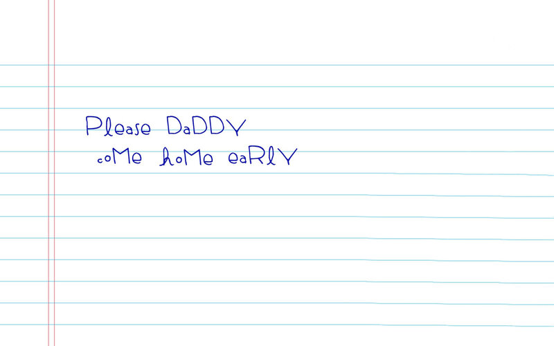 Handwritten Note on Paper
