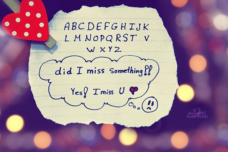 Handwritten Note with Heart