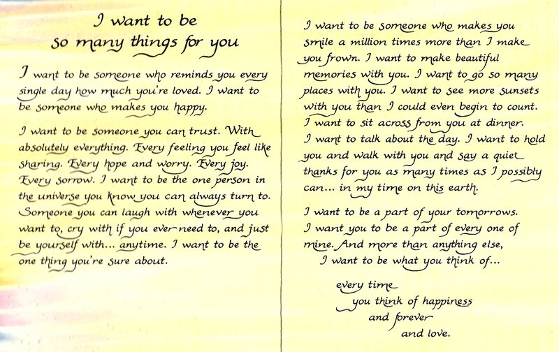 Handwritten Poem