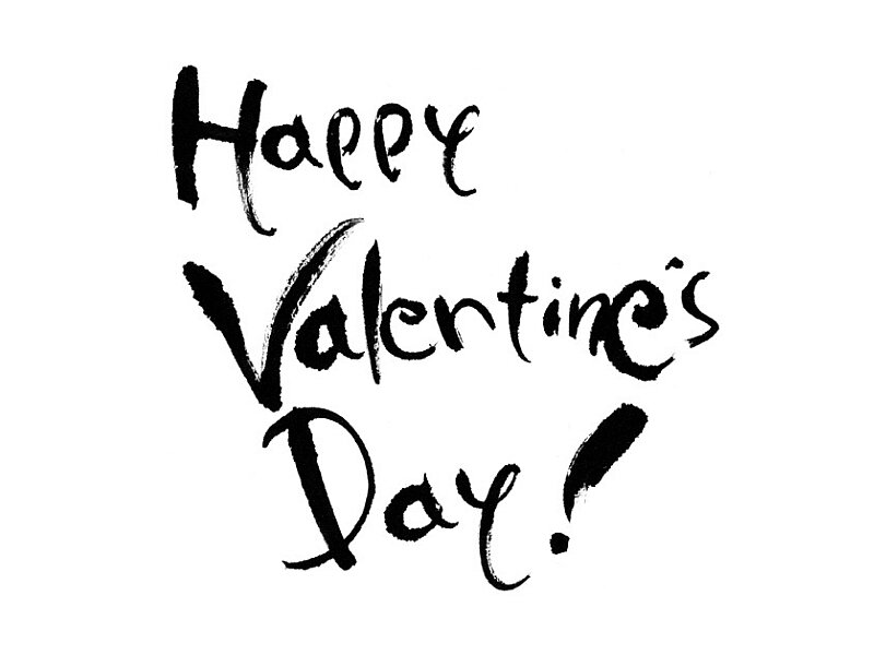 Handwritten Text — Black, Celebratory