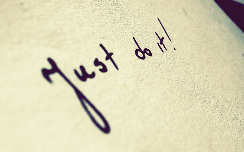 Handwritten Text on Paper — Beige