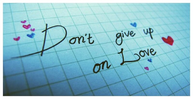 Handwritten Text on Paper — Blue, Sentimental