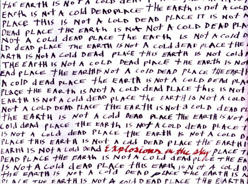 Handwritten Text on Paper — White, Repetitive